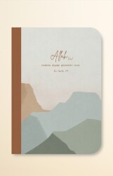 Allah Kendisine Dayanıp Güvenenleri Sever, Çizgili A5 Defter - Dava Adamı Yayınları