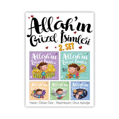Allahın Güzel İsimleri 2. Set; 5 Kitap - 1