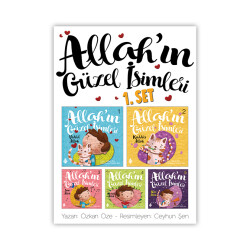 Allah'ın Güzel İsimleri (5 Kitap Takım) - Uğurböceği - Renkli