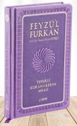 Feyzü'l Furkan Tefsirli Kur'an-ı Kerim Meali (Sempatik Cep Boy - Tefsirli Meal - Ciltli) - Lila - Server Yayınları