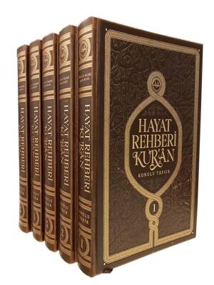 Hayat Rehberi Kur’an Konulu Tefsir 5 Cilt (Orta Boy) - 1