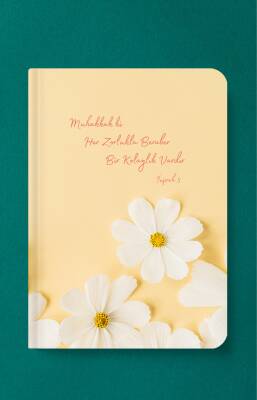 Her Zorlukla Beraber Kolaylık Vardır, Çizgili A5 Defter - 1