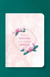 Kalpler Ancak Allah'ı Anmakla Huzur Bulur - A5 Çizgili Defter - Dava Adamı Yayınları