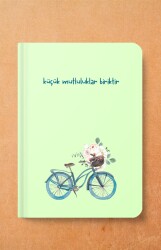 Küçük Mutluluklar Biriktir - A5 Çizgili Defter - Dava Adamı Yayınları
