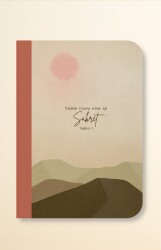 Rabbinin Rızasına Ermek İçin Sabret, Çizgili A5 Defter - Dava Adamı Yayınları